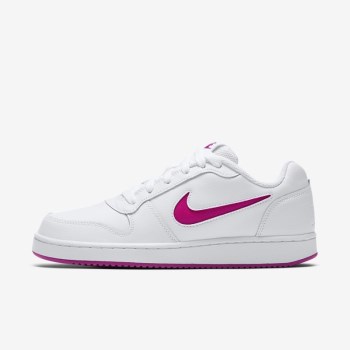 Nike Ebernon Low - Női Utcai Cipő - Fehér/Lila